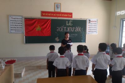 Lễ kết nạp Đội viên năm học 2019 – 2020
