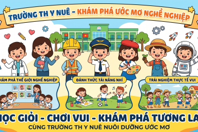 TRƯỜNG TIỂU HỌC Y NUÊ- KHÁM PHÁ ƯỚC MƠ NGHỀ NGHIỆP
