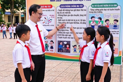 TRƯỜNG TIỂU HỌC Y NUÊ TUYÊN TRUYỀN PHÒNG CHỐNG MA TÚY NĂM 2026