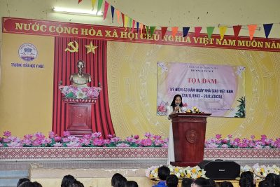 TRƯỜNG TIỂU HỌC Y NUÊ TỌA ĐÀM KỈ NIỆM NGÀY NHÀ GIÁO VIỆT NAM 20/11/2025