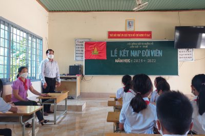 Kết nạp đội viên năm 2021 – 2022