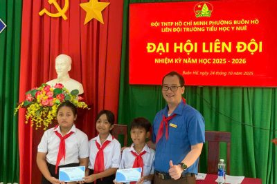 Đại hội Liên đội nhiệm kì năm học 2025 – 2026 thành công tốt đẹp