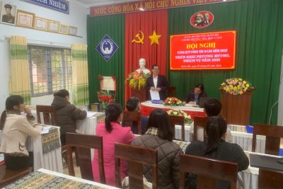 CHI BỘ TRƯỜNG TIỂU HỌC Y NUÊ TỔ CHỨC HỘI NGHỊ TỔNG KẾT CÔNG TÁC ĐẢNG NĂM 2025 VÀ TRIỂN KHAI PHƯƠNG HƯỚNG, NHIỆM VỤ NĂM 2026